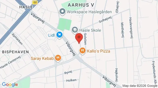 Lejligheder til leje i Århus V - Foto fra Google Street View