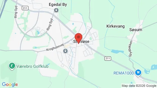 Huse til leje i Stenløse - Foto fra Google Street View