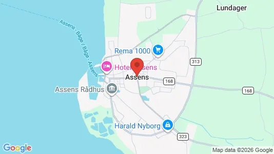 Huse til leje i Assens - Foto fra Google Street View
