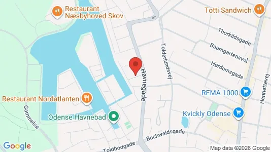 Lejligheder til leje i Odense C - Foto fra Google Street View