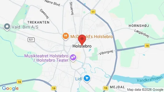 Huse til leje i Holstebro - Foto fra Google Street View