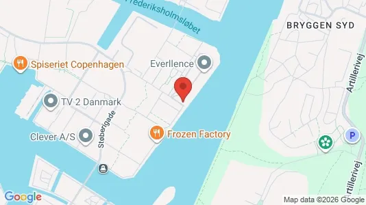 Lejligheder til leje i København SV - kort over placeringen
