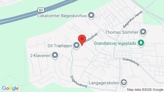 Lejligheder til leje i Viby J - kort over placeringen