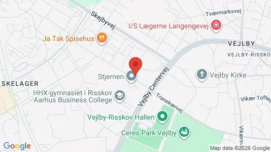 Lejligheder til leje i Risskov - kort over placeringen