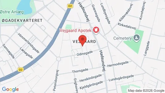 Lejligheder til leje i Aalborg Centrum - kort over placeringen