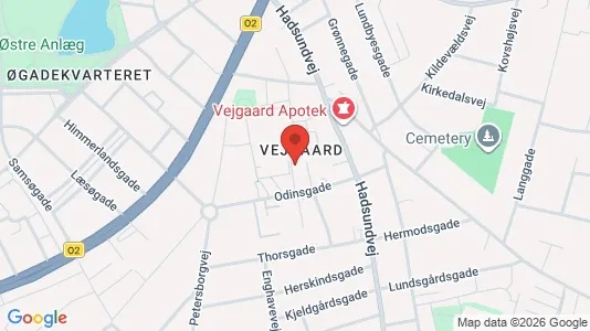Lejligheder til leje i Aalborg Centrum - kort over placeringen