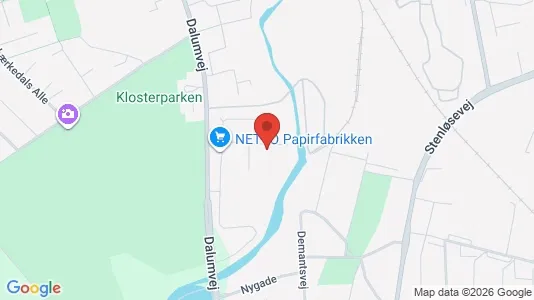 Lejligheder til leje i Odense SV - kort over placeringen