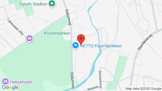 Lejligheder til leje i Odense SV - kort over placeringen