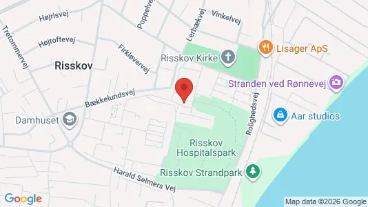 Lejligheder til leje i Risskov - kort over placeringen