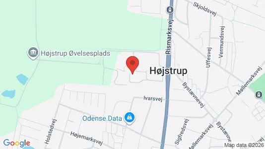 Lejligheder til leje i Odense V - kort over placeringen