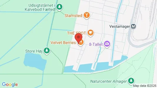 Lejligheder til leje i København S - kort over placeringen