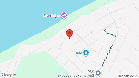 Lejligheder til leje i Kalundborg - kort over placeringen