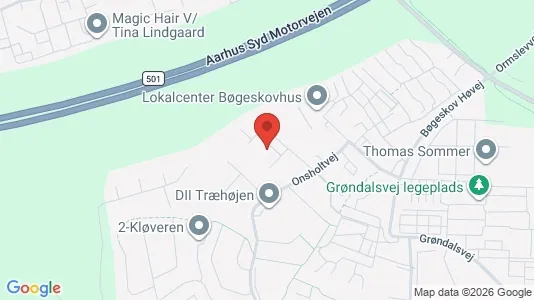 Lejligheder til leje i Viby J - kort over placeringen