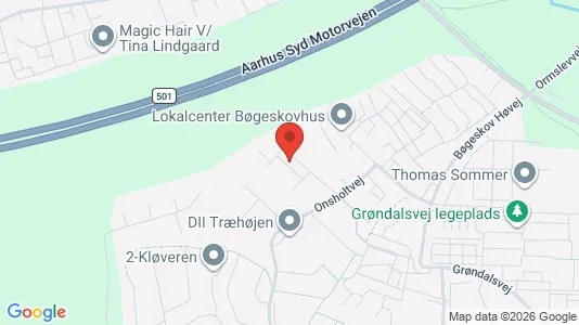 Lejligheder til leje i Viby J - kort over placeringen