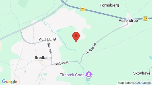 Huse til leje i Vejle Øst - kort over placeringen