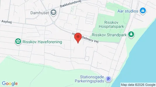 Lejligheder til leje i Risskov - kort over placeringen