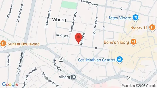 Lejligheder til leje i Viborg - Foto fra Google Street View