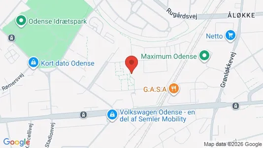 Lejligheder til leje i Odense V - Foto fra Google Street View