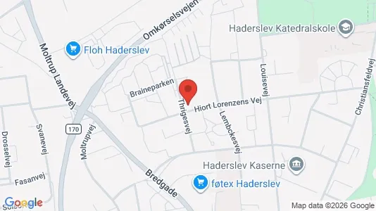 Lejligheder til leje i Haderslev - Foto fra Google Street View
