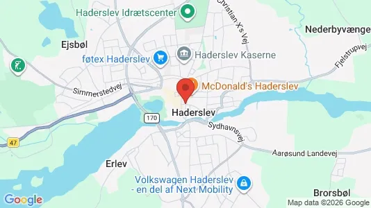 Huse til leje i Haderslev - Foto fra Google Street View