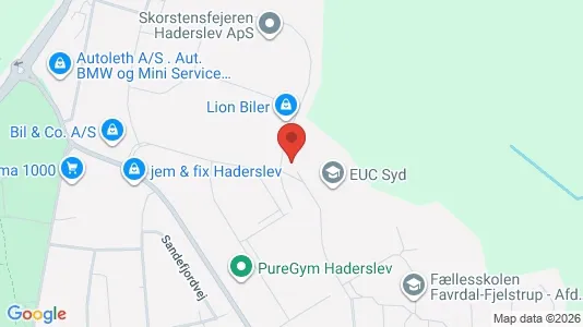 Lejligheder til leje i Haderslev - Foto fra Google Street View