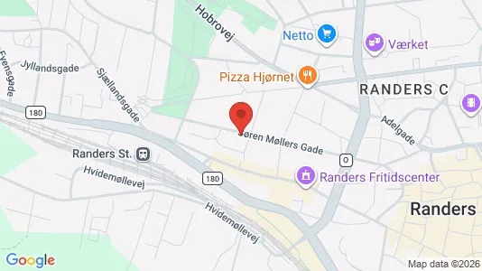 Lejligheder til leje i Randers C - Foto fra Google Street View