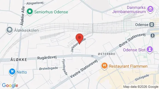 Lejligheder til leje i Odense C - Foto fra Google Street View