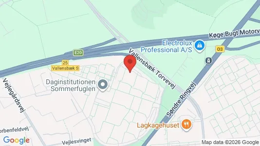 Lejligheder til leje i Vallensbæk - Foto fra Google Street View
