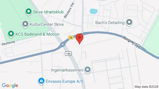 Lejligheder til leje i Skive - Foto fra Google Street View