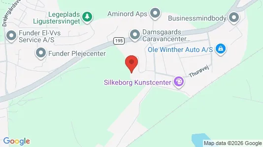 Lejligheder til leje i Silkeborg - Foto fra Google Street View