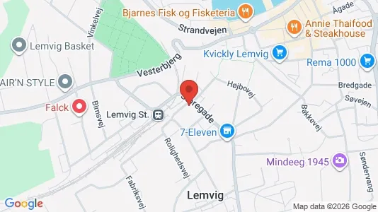 Lejligheder til leje i Lemvig - Foto fra Google Street View