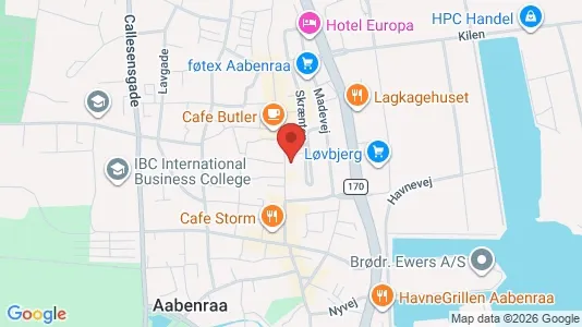 Lejligheder til leje i Aabenraa - Foto fra Google Street View