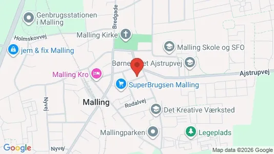 Lejligheder til leje i Malling - Foto fra Google Street View