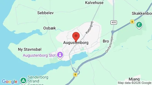 Lejligheder til leje i Augustenborg - Foto fra Google Street View