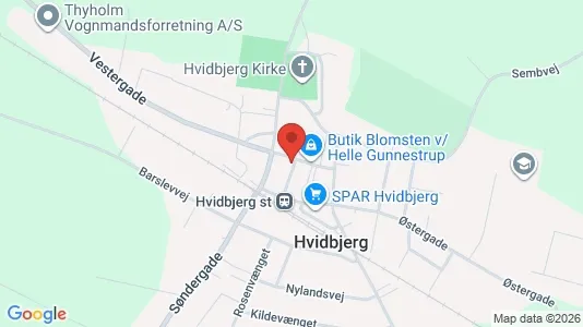 Lejligheder til leje i Thyholm - Foto fra Google Street View