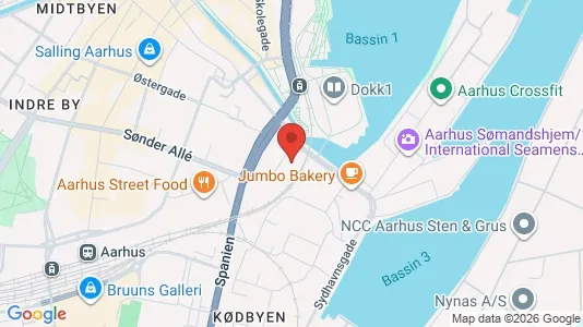Lejligheder til leje i Århus C - Foto fra Google Street View