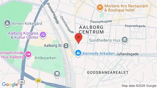 Værelser til leje i Aalborg Centrum - Foto fra Google Street View