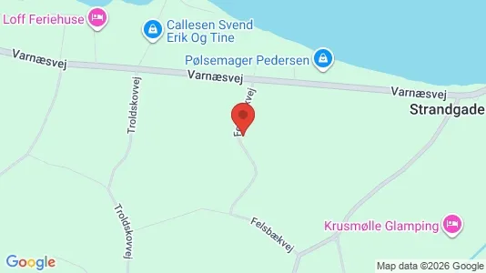Lejligheder til leje i Aabenraa - kort over placeringen
