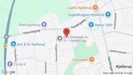 Lejligheder til leje i Kjellerup - Foto fra Google Street View