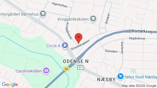 Lejligheder til leje i Odense N - Foto fra Google Street View