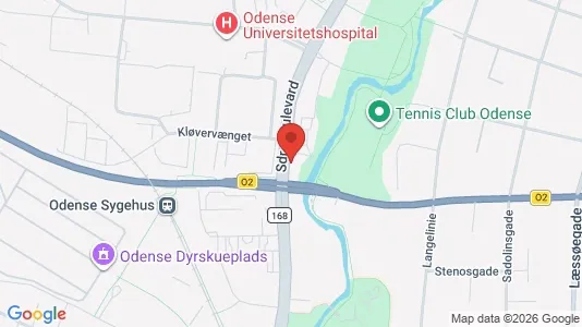 Lejligheder til leje i Odense C - Foto fra Google Street View