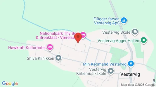 Lejligheder til leje i Vestervig - Foto fra Google Street View