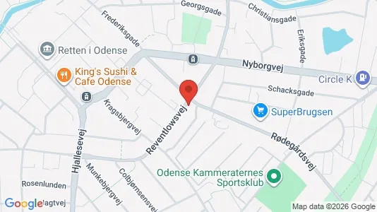 Lejligheder til leje i Odense C - Foto fra Google Street View