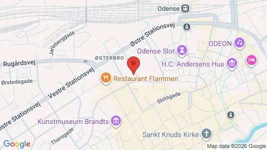 Lejligheder til leje i Odense C - Foto fra Google Street View