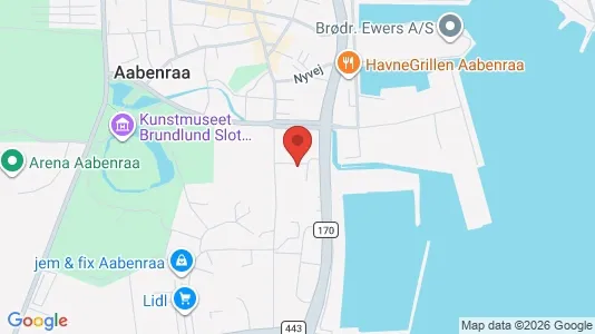 Lejligheder til leje i Aabenraa - Foto fra Google Street View