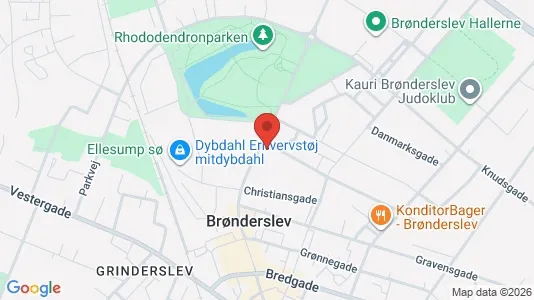 Lejligheder til leje i Brønderslev - Foto fra Google Street View