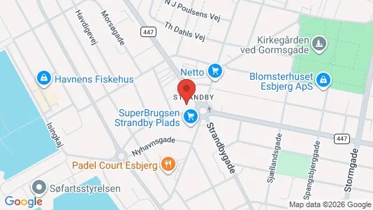 Lejligheder til leje i Esbjerg Centrum - Foto fra Google Street View
