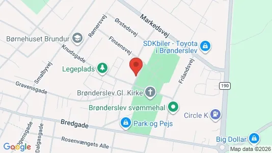 Lejligheder til leje i Brønderslev - Foto fra Google Street View