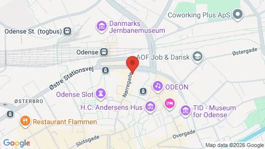 Lejligheder til leje i Odense C - Foto fra Google Street View