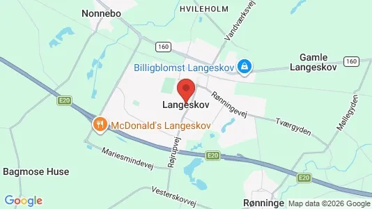 Lejligheder til leje i Langeskov - Foto fra Google Street View